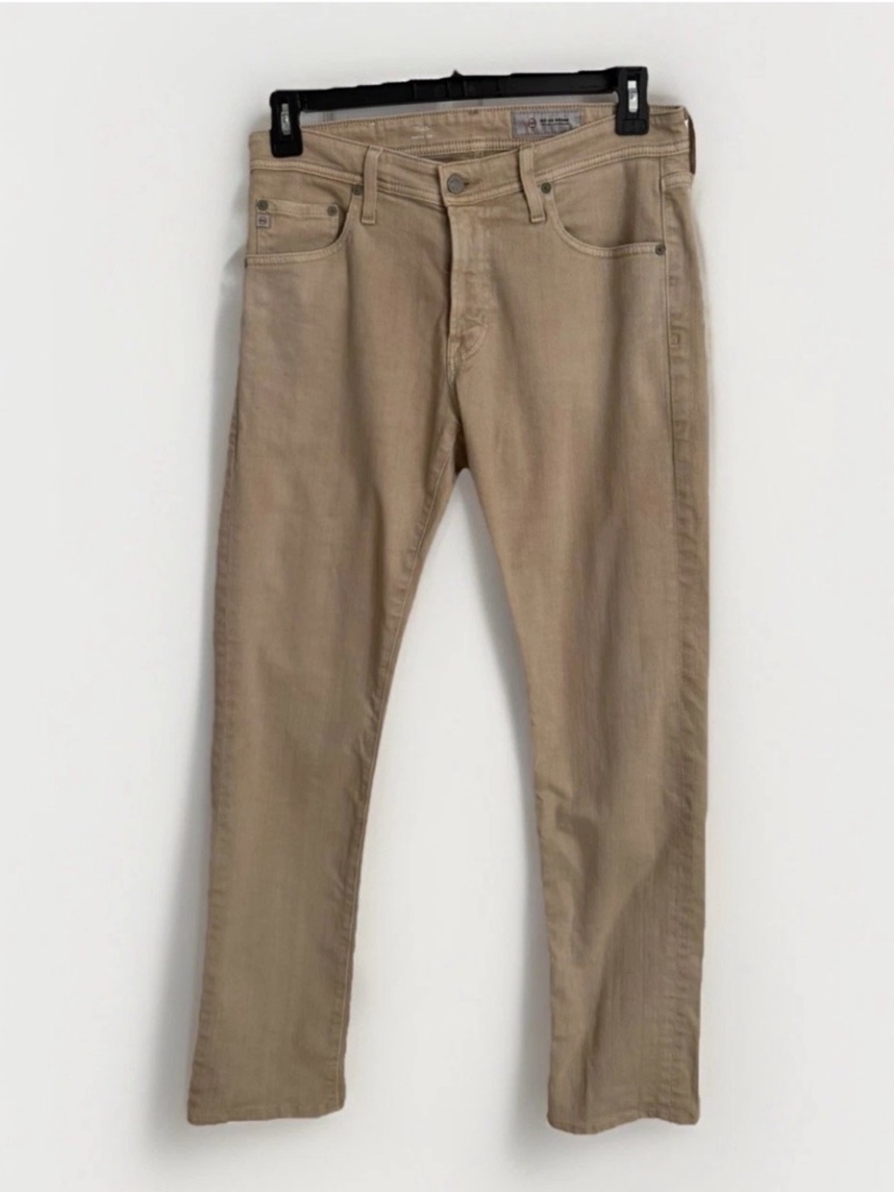 AG Adriano Goldschmied Jeans Mens 31R Khaki The Tellis Modern Slim Stretch